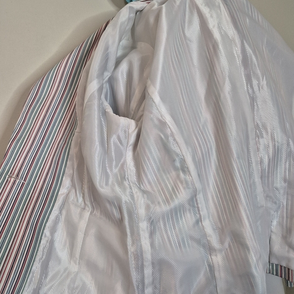 Cute Striped Blazer by FDJ Multi Color - Picture 9 of 11